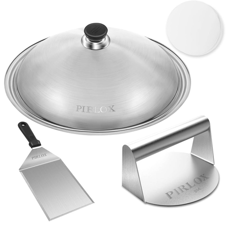 Pirlox burger press set 3 pc